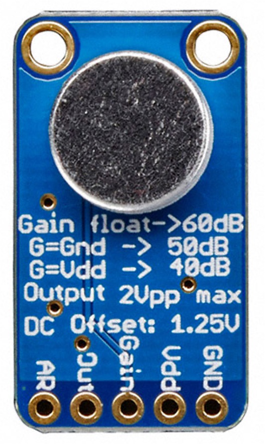 MAX9814 microphone